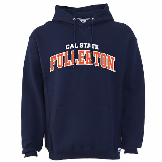 Russell Cal State Fullerton Arched Hood - Navy